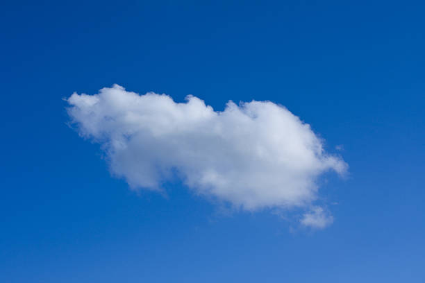 Single Cloud stock photo