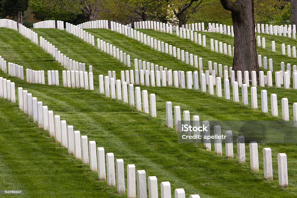 Arlington National Cemetery - Lizenzfrei Nationalfriedhof von Arlington Stock-Foto
