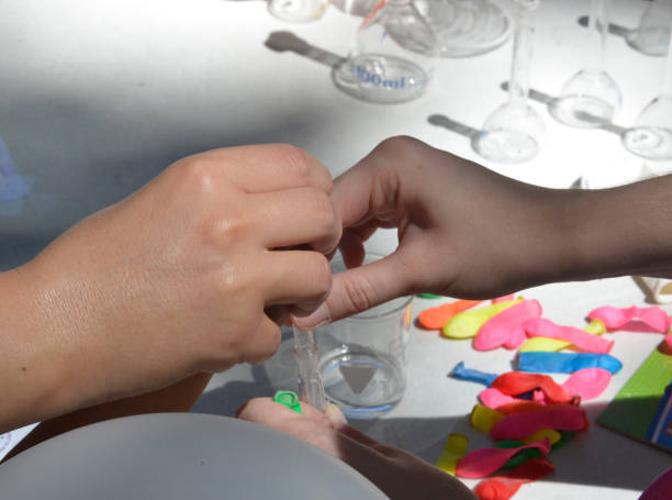 istock Experiment with balloons for kids 1537857066