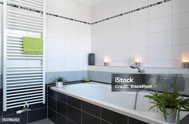 Modern Bathroom Stock Photo - Download Image Now - Radiator - Heater, Domestic Bathroom, Bathroom