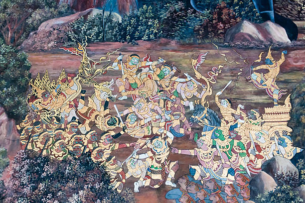 istock thai style art painting 153786930