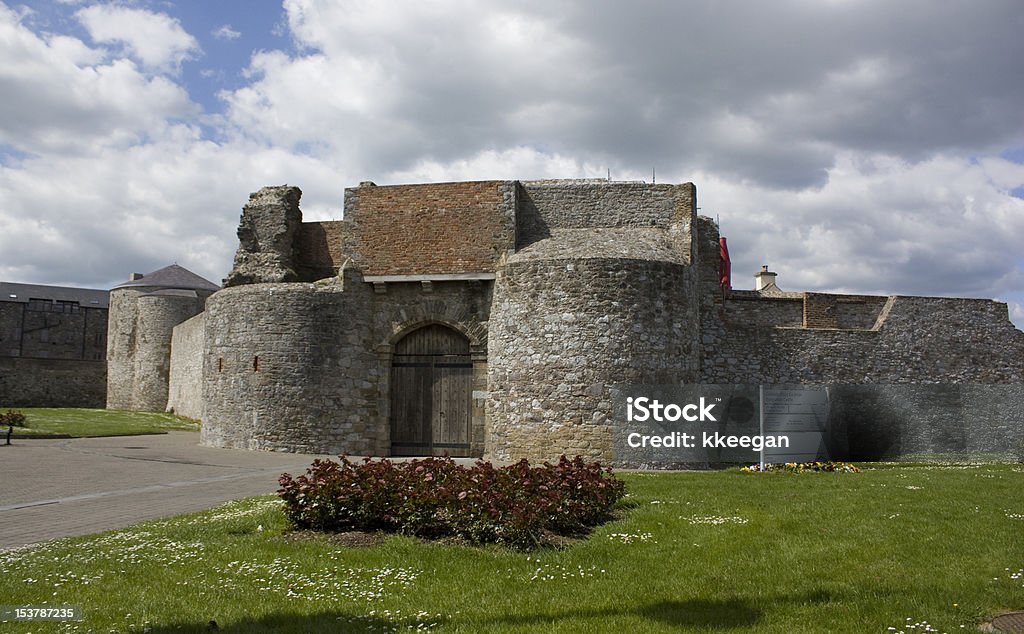 Dungarvan Castle Dungarvan Castle, located in County Waterford, Ireland. The shell keep of the castle dates back to the 12th century. Dungarvan Stock Photo