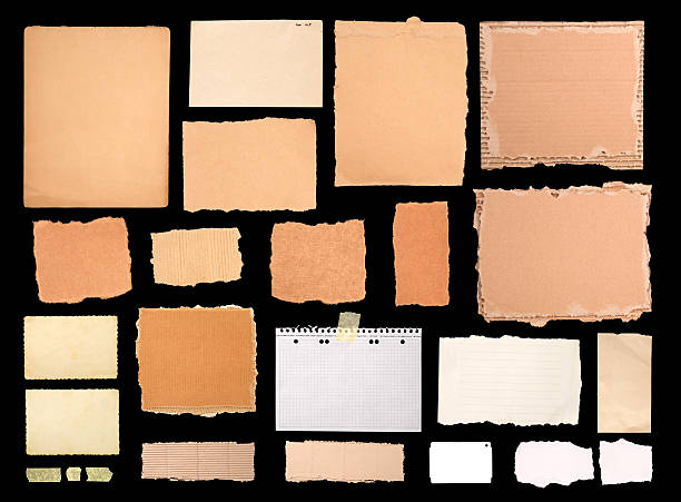 istock Pieces of paper and cardboard 153787276