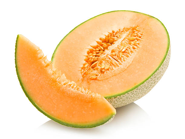 カンタロープメロンメロン - cantaloupe ストックフォトと画像