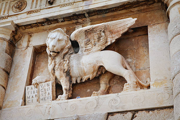 istock Winged lion in Zadar, Croatia 153795264