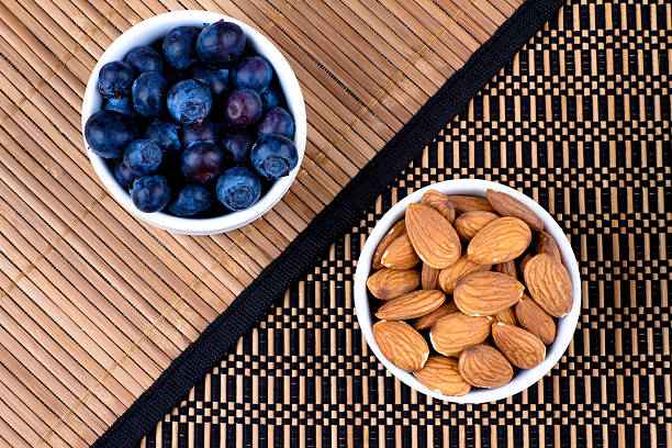 Blueberries, Almonds