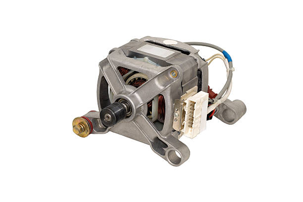 istock Electric motor from a washing machine. 153797759