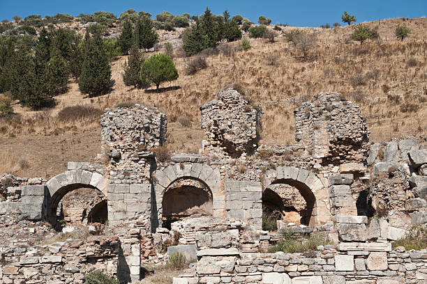 istock The archaeological ruins of Ephesus. 153802144