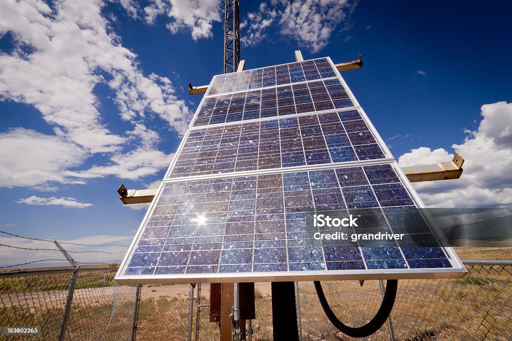 Pannello solare - Foto stock royalty-free di Ambiente
