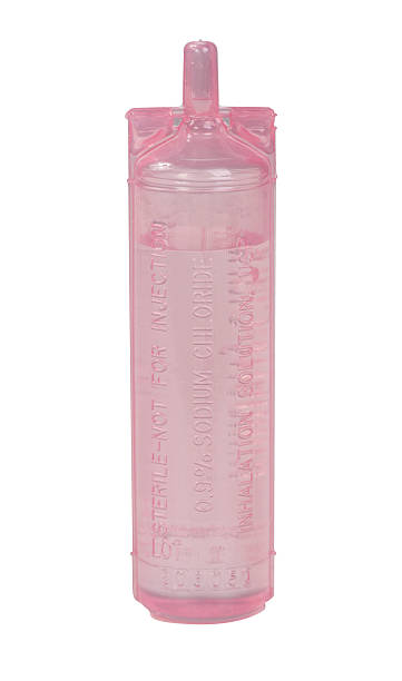 istock Plastic bottle of liquid sodium chloride 153806916