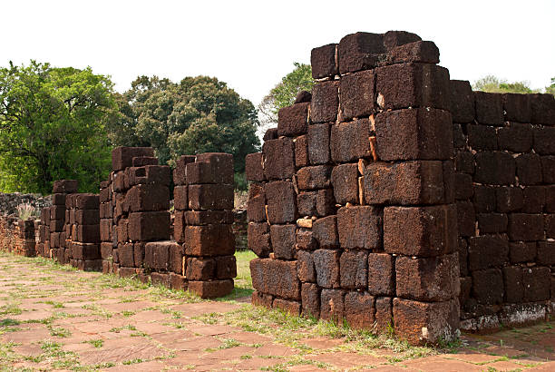 istock Ruins of San Ignacio, Argentina 153808319