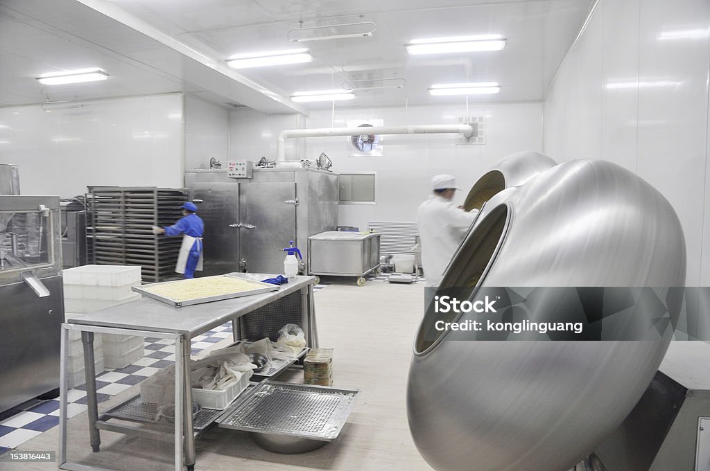 Cheese processing plant A cheese processing plant with Food Processing Plant Stock Photo