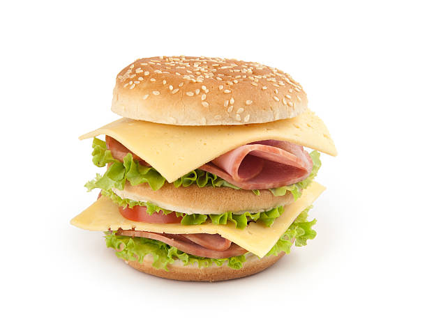 istock sandwich with ham,cheese and vegetables 153816910