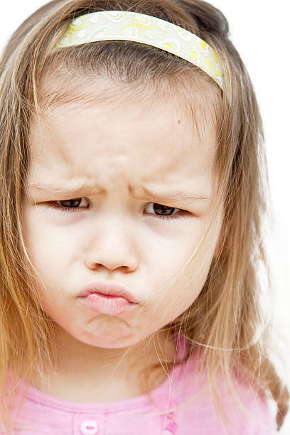 istock Asian girls who grimaces 153817746