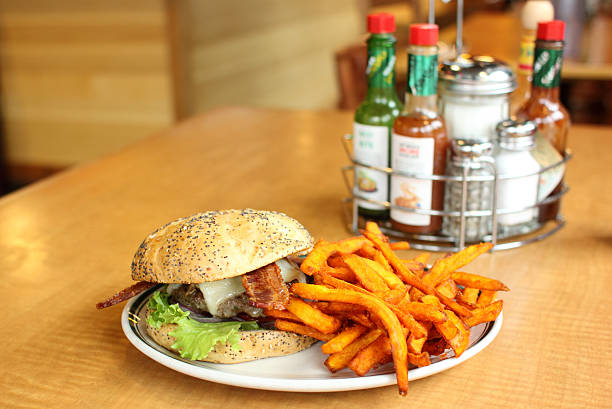 istock Delicious gourmet hamburger 153818554