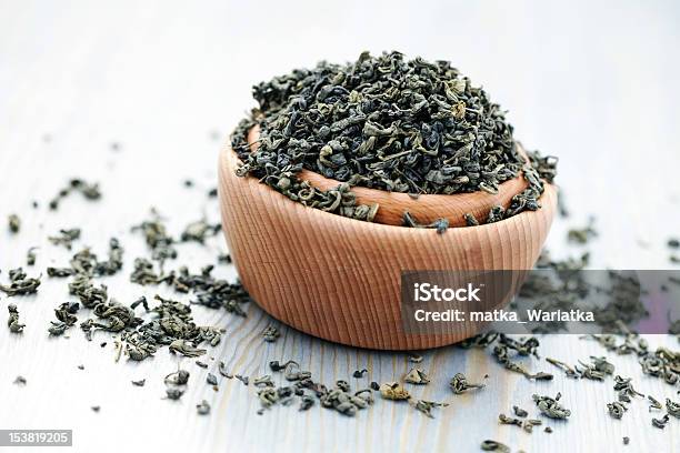Grüner Tee Blätter Stockfoto und mehr Bilder von Alternative Medizin - Alternative Medizin, Aromatherapie, Ausgedörrt