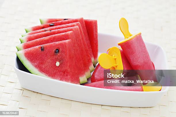 Watermelon Sorbet Stock Photo - Download Image Now - Cold Temperature, Cream - Dairy Product, Dessert - Sweet Food