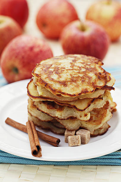 istock homemade apple pancakes 153820668