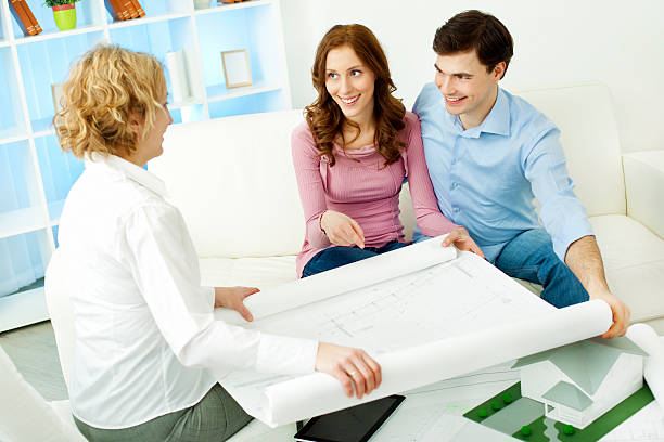 istock Couple Meeting With Architect. 153822265