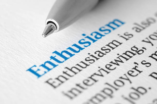 Enthusiasm stock photo