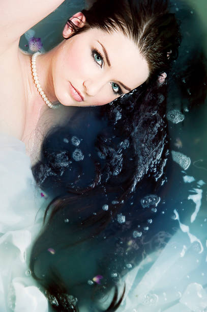 istock Woman relaxing in water 153823914