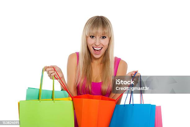 Woman Shopping Stock Photo - Download Image Now - 20-29 Years, Adult, Adults Only