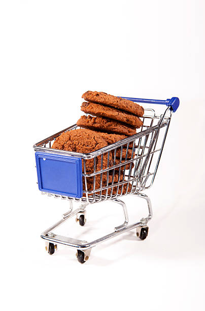 istock cookies in shoping cart 153825010