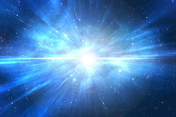 Photo of Star explosion in space