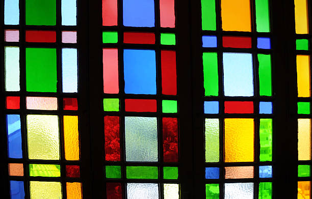 istock Fragment of Stained Glass Window 153826295
