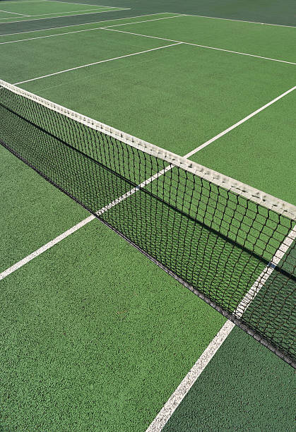 Tennis Court stock photo
