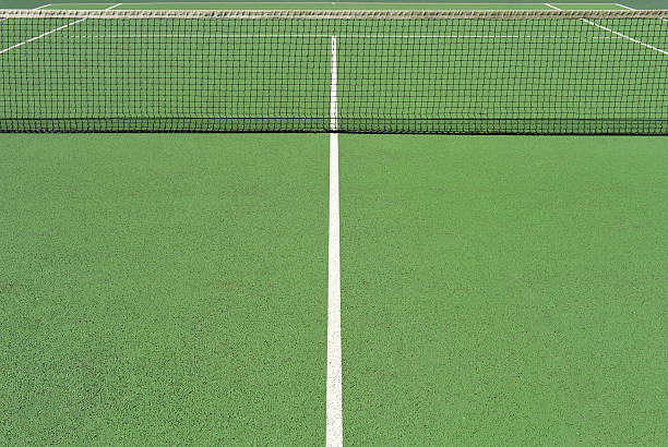 Tennis Court stock photo