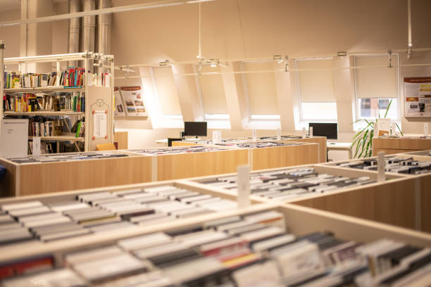 istock Visitors, readers in the library 1538316573