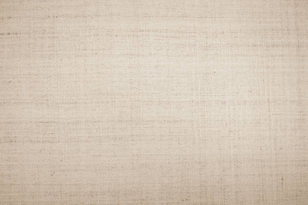 istock Detailed woven fabric texture background mesh pattern light beige color blank. Jute hessian sackcloth burlap canvas Natural weaving fiber linen and cotton cloth texture as clean empty for decoration. 1538317027