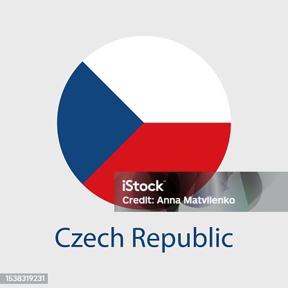 istock Czech flag vector icons set of illustrations 1538319231