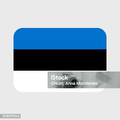 istock Estonia flag vector icons set of illustrations 1538319242