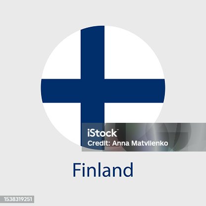 istock Finland flag vector icons set of illustrations 1538319251