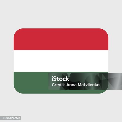 istock Hungary flag vector icons set of illustrations 1538319260