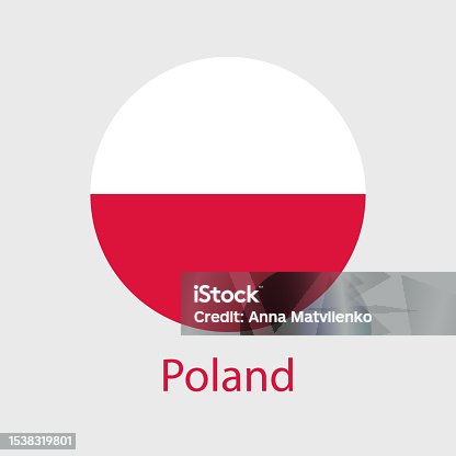 istock Poland flag vector icons set of illustrations 1538319801