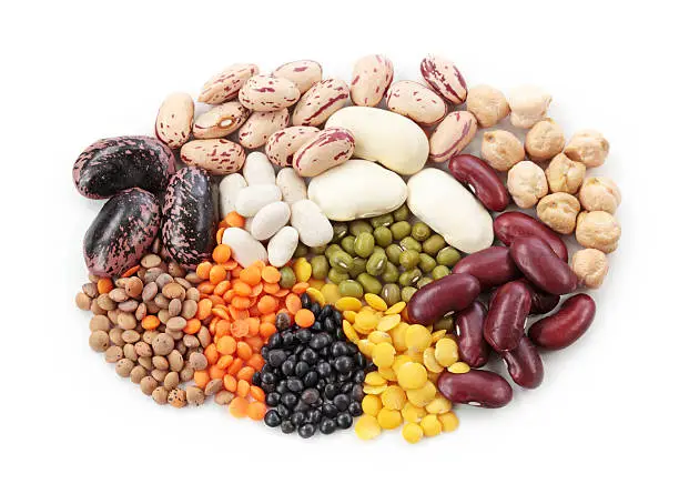 Photo of Group of beans and lentils