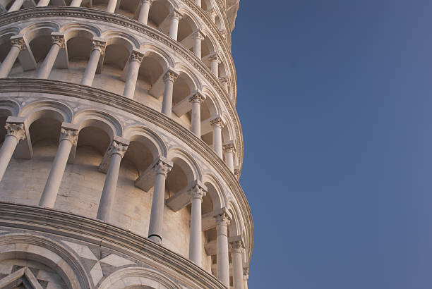 Torre de Pisa - fotografia de stock