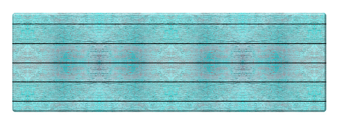 top wooden long table isolated on white background,teal desk