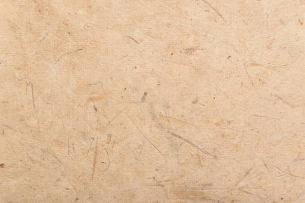 istock Brown mulberry paper texture background 1538527574