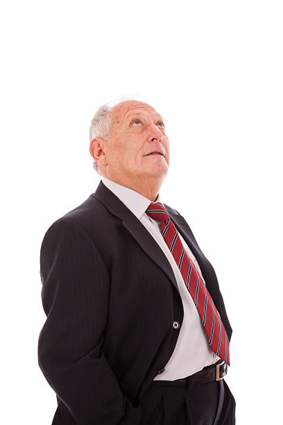 istock Happy senior businessman 153855600