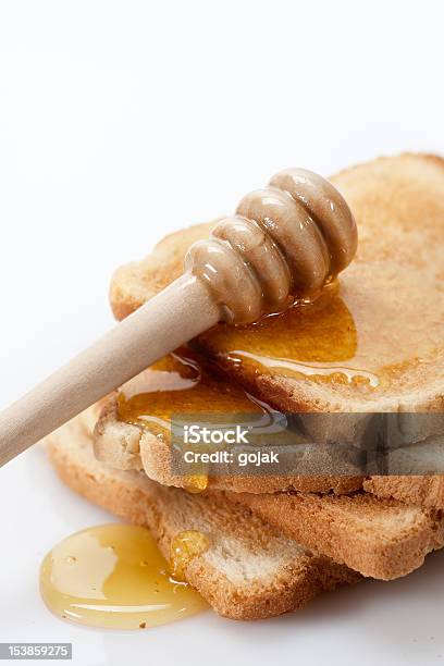 Honey And Toast Stock Photo - Download Image Now - Honey, French Toast, Bread