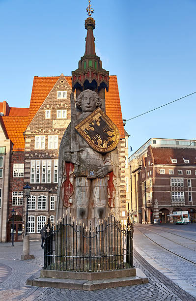 istock The Roland statue at Bremen 153860934