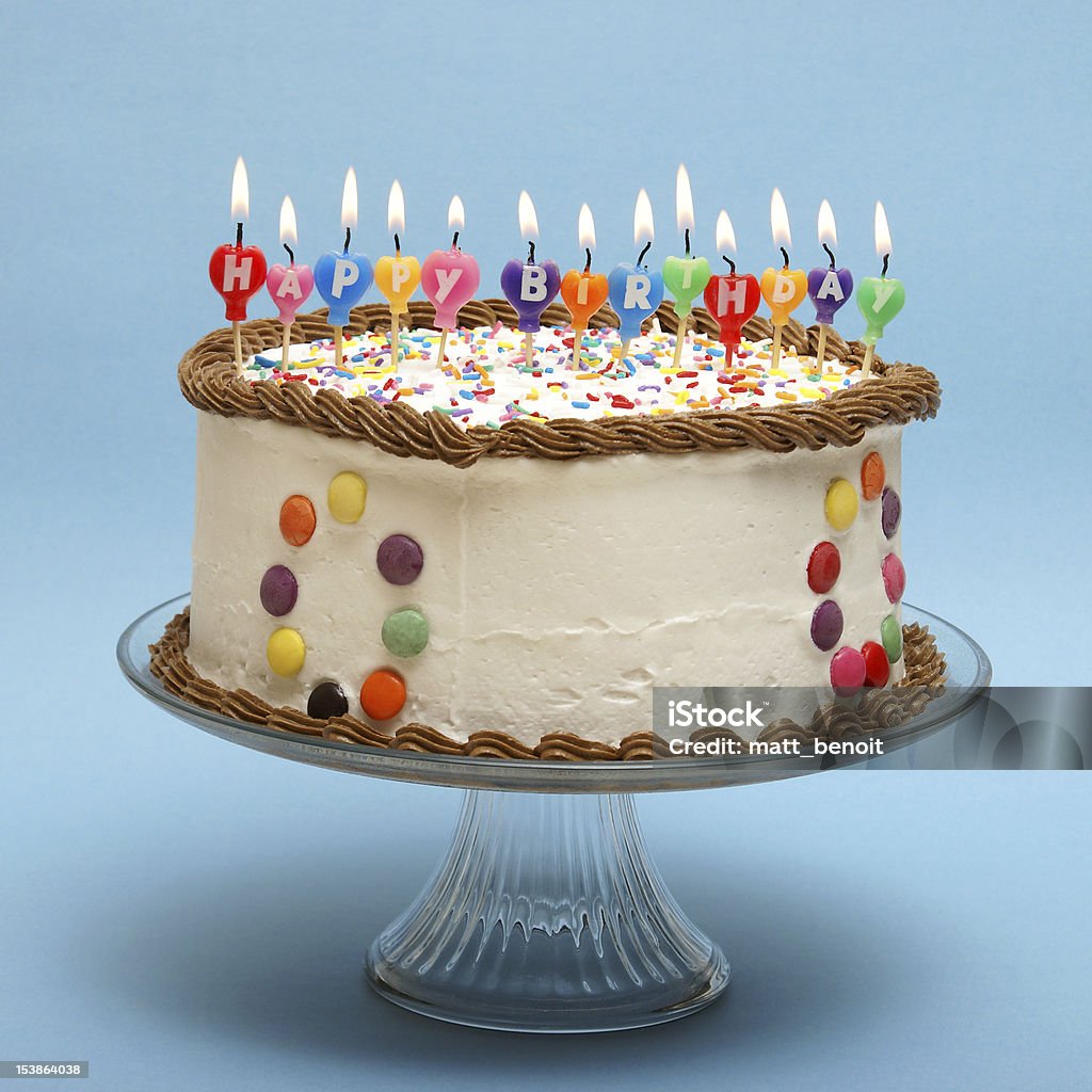 Happy Birthday Cake Stock Photo - Download Image Now - Baked, Baked Pastry  Item, Birthday - iStock