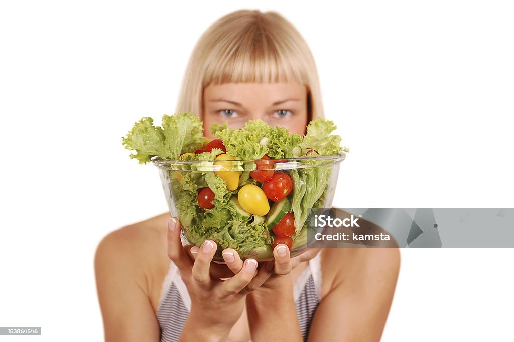 Ensalada saludables - Foto de stock de Adolescencia libre de derechos