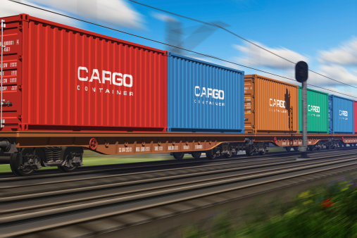 Cargo Train Wik Freight Train With Cargo Containers 照片檔及更多 貨運火車 照片 - 貨運火車, 火車, 鐵路運輸 ...
