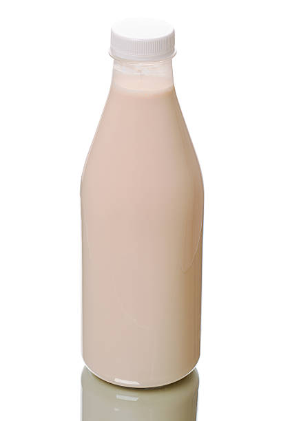 istock Sour milk in a bottle 153868218