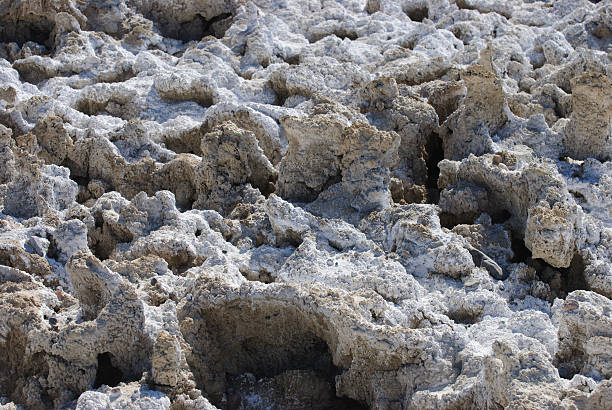 Death Valley Saltpan stock photo